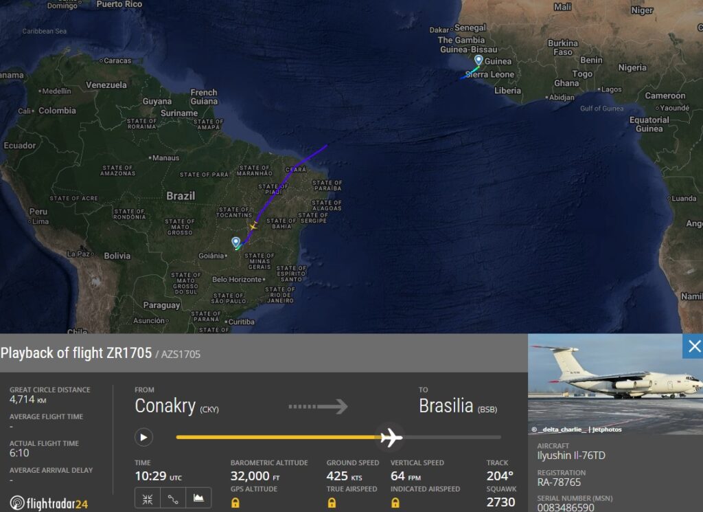 Rota avião russo